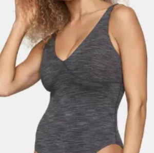 Outdoor Voices Freeform Leotard Bodysuit Grey S thumbnail 3