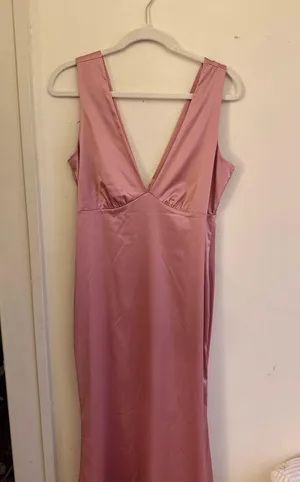 Pink Formal Dress Size M thumbnail 1