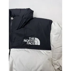The North Face Women's 1996 Retro Nuptse Puffer 700 Down White Black NWT Medium thumbnail 3