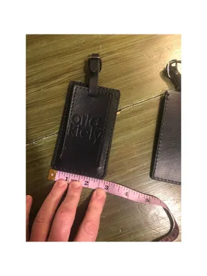 Orla Kiely for Target Black Luggage Tags - Qty 2 thumbnail 5