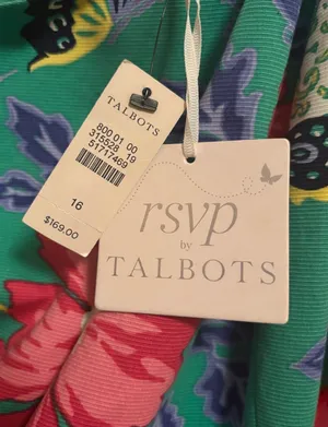 Talbots Women’s One-should Floral Dress thumbnail 4