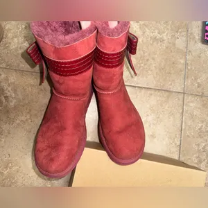 UGG Josette burgundy boots thumbnail 8