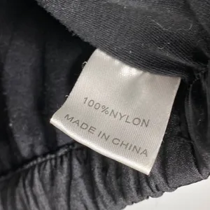 Seek The Label LF Black Brown Orange‎ Nylon Windbreaker Jacket Womens XS thumbnail 8