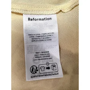 Reformation Anaiis Silk Maxi Dress Honeyglow Yellow Floral Cocktail Party Size 2 thumbnail 12