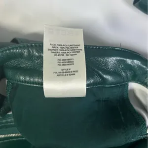 Aritzia Wilfred The Melina Faux Leather Pants in Aventurine Green Women's Size 6 thumbnail 13