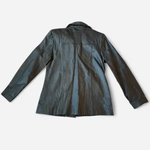 Women’s Vintage American Leather Black Leather Jacket thumbnail 6