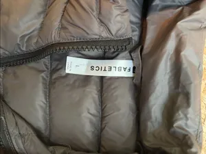 Fabletics Taupe Quilted Puffer Vest thumbnail 2