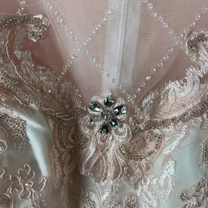 Pink Cocktail Dress - Intricate Beautiful Beading Approx Size 4 thumbnail 11