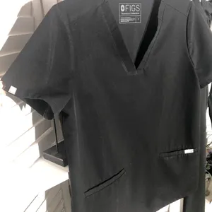 Figs Technical Collection Scrub Set Casma Top Straight Leg Pants Black sz S thumbnail 7