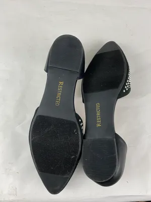 Resisted NWOT Black Studded Flat Size 9.5 thumbnail 8