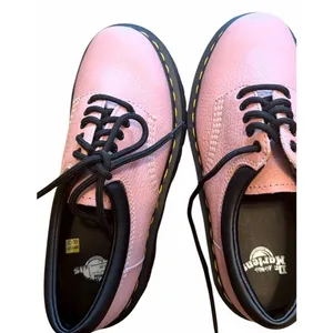 NEW Dr Martens 8053 Quad Jadon Women 6 Pink Leather Platform Pisa Oxford Black thumbnail 3