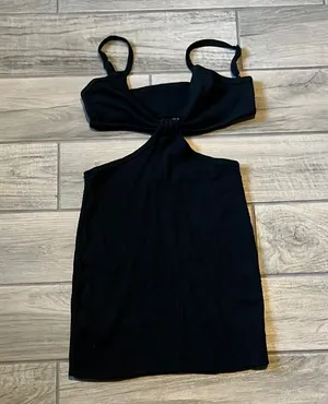 Lilyful Black cutout Mini Dress thumbnail 1