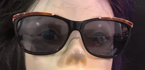 Oakley Black and Tan Sunglasses thumbnail 1