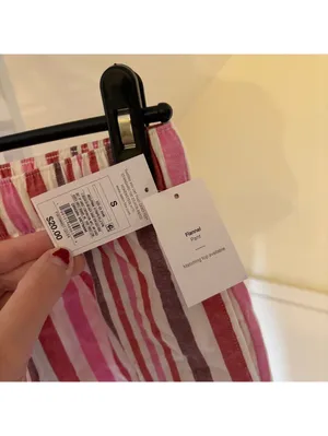 Auden NWT Women's Pink Striped Flannel Sleep Pants Size S thumbnail 4