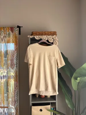 lululemon cream pocket tee thumbnail 2