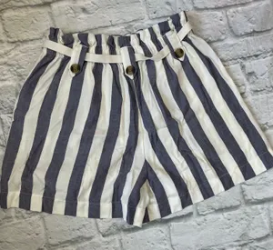American Eagle Paper Bag Stripe Shorts thumbnail 8
