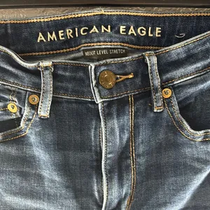American Eagle Outfitters Super High Waisted Split Hem Flare & Wide Leg Jeans thumbnail 6