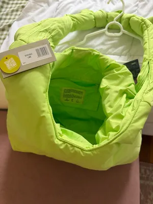 Lefrik - Biwa Puffy Bag Lime thumbnail 2
