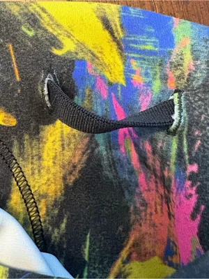 Lululemon wunder train high-rise short 6" in undertone black multi color size 2 thumbnail 14