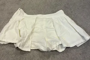 Free people white skort size M thumbnail 2