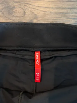 New With Tags Spanx Faux Suede Mini Skirt via it’s built in shorts Sz M thumbnail 6