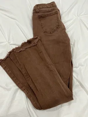 Flare Style Pants Brown thumbnail 2