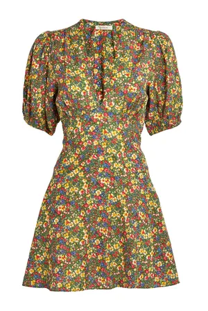 Doen Emilia Dress in Green Valley Floral. NWT sz XS thumbnail 1