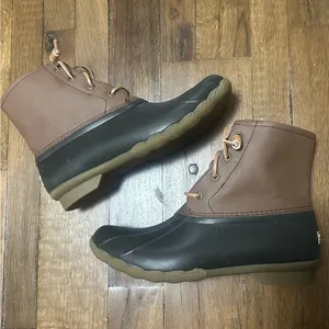 NWOB Sperry Duck Boots 9.5 thumbnail 5
