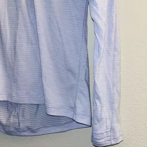 lululemon athletica Light Blue Scoop Neck Long Sleeve Top thumbnail 5