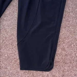Lululemon Black Relaxed Fit Track Pants with Elastic Waistband thumbnail 4