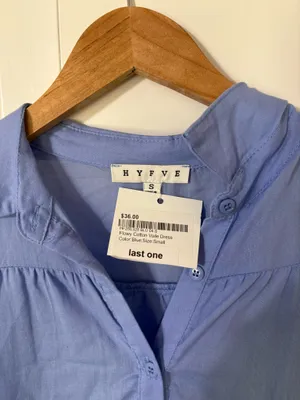 HYFVE Flowy blue dress thumbnail 2