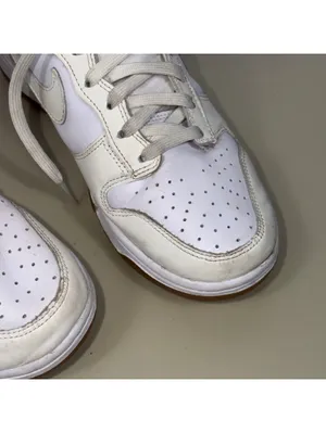 Nike Dunk High White Sail Gum Sneakers Women’s 7 thumbnail 3