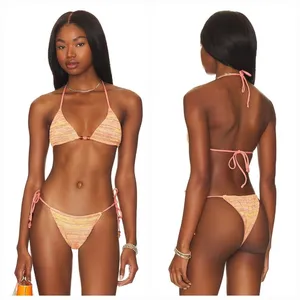 VDM Lunar Reversible Bikini Top in Sunrise thumbnail 2