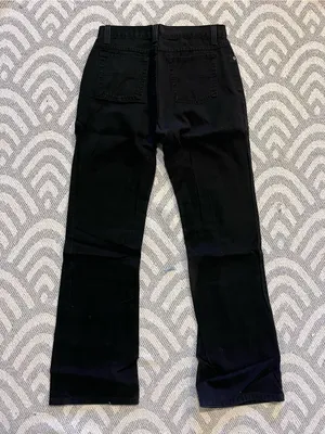 Faded Glory Black Bootcut Jeans 26 Short thumbnail 4