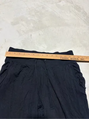 Athleta Black Jogger Pants with Drawstring Waist medium thumbnail 5