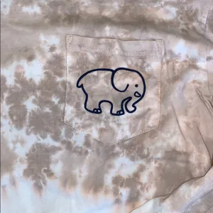 Ivory Ella long sleeve tie- dyed T-shirt thumbnail 7