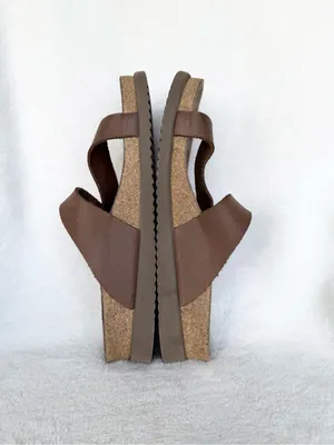 Mephisto Brown Leather Buckle Toe thumbnail 6