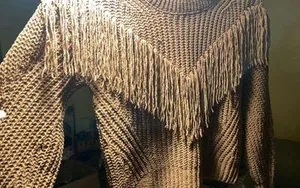 Western Fringe Long sleeve Brown Size XS thumbnail 3
