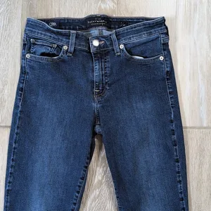 Lucky Brand Ava Super Skinny Darkwkash Jeans | Lucky Brand 4/27 Skinny Jeans thumbnail 3
