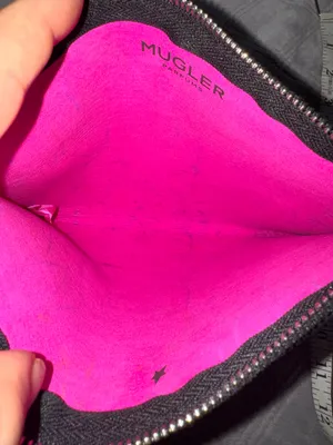 Mugler Parfumes pouch and scarf set Blue thumbnail 4