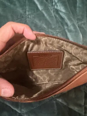 Vintage Coach Wristlet Leather thumbnail 7