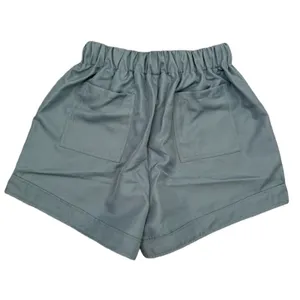 Zenana Blue Gray Drawstring Shorts Size X-Large thumbnail 5