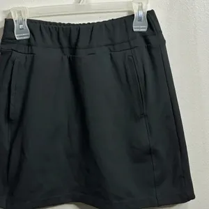 Tail White Label Skort Skirt XS‎ Black Athletic Activewear Gym Tennis Workout thumbnail 2