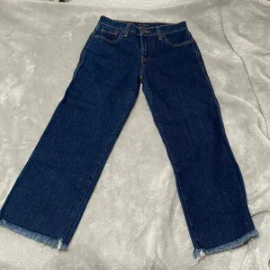 Lucky Brand Mid Rise Crop Wide Leg Jeans thumbnail 1