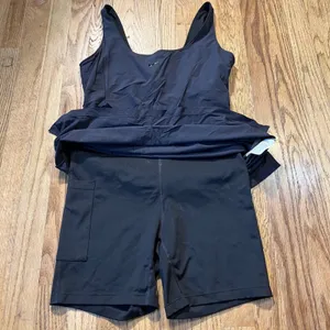 Nike Zenvy Womens Dri-FIT Allover Support Dress Black DQ6020-010 Small thumbnail 6