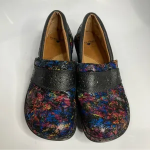 Nurse mates pillow top clogs‎ multicolored size 8 thumbnail 2
