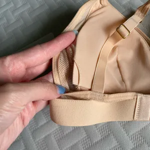 NWT Lively The Mesh Trim Padded Bralette Size XS in Toasted Almond thumbnail 6