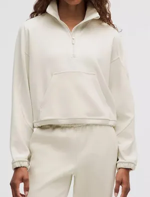 Lululemon Brushed Softstreme Half Zip thumbnail 1
