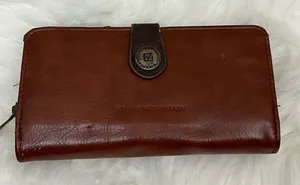 Stone Mountain Leather Wallet Brown Larger Size thumbnail 1