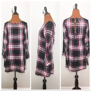 Loft Plaid Dress 2P‎ thumbnail 2